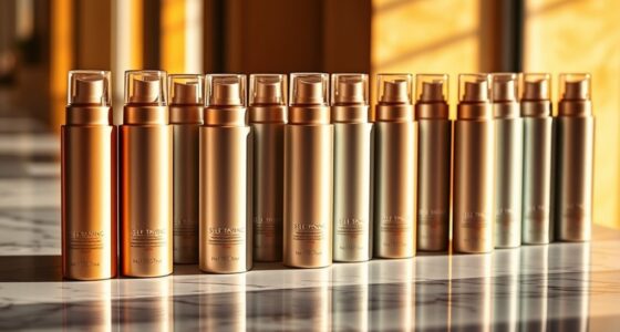 top self tanning mousses