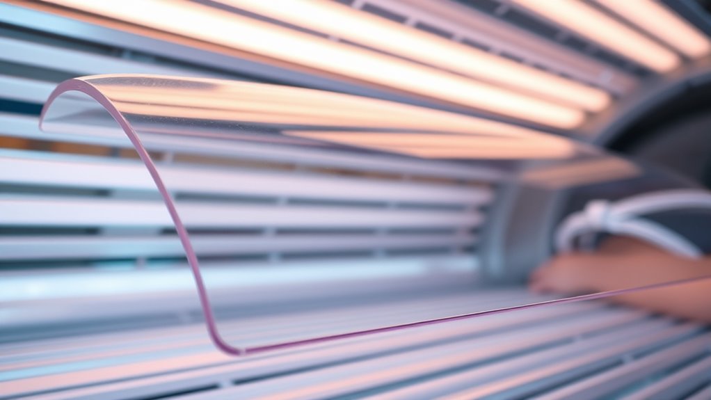 top tanning bed shields