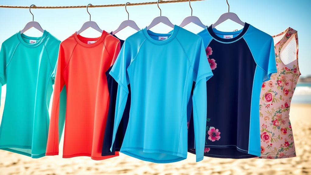 top upf 50 rash guard shirts