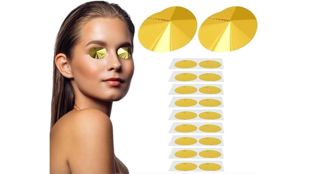 transparent tanning eye cones
