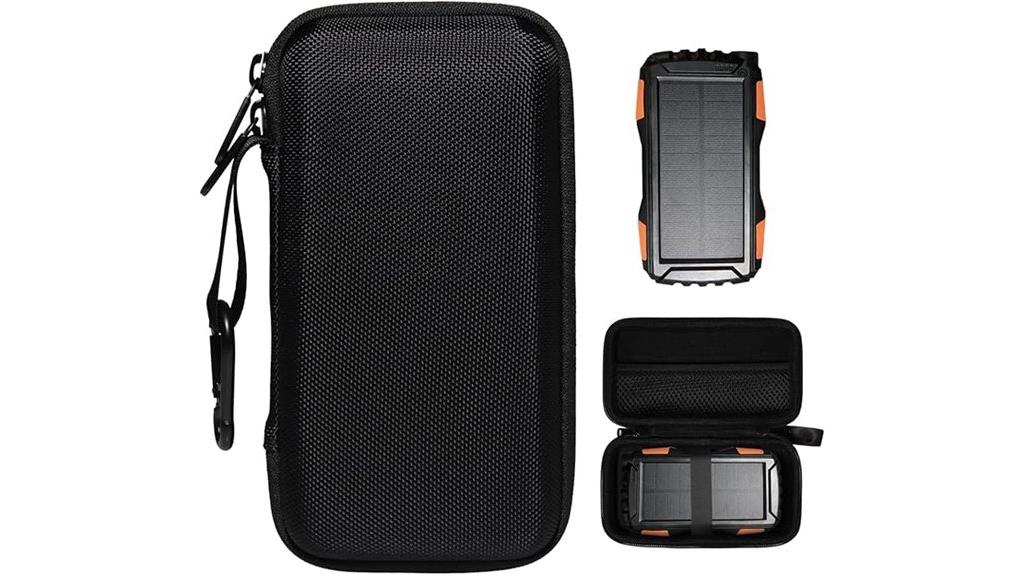 travel case for solar charger