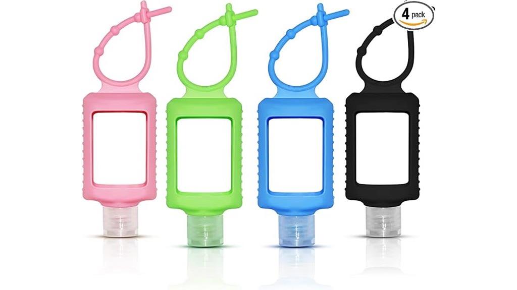 travel size refillable sanitizer bottles