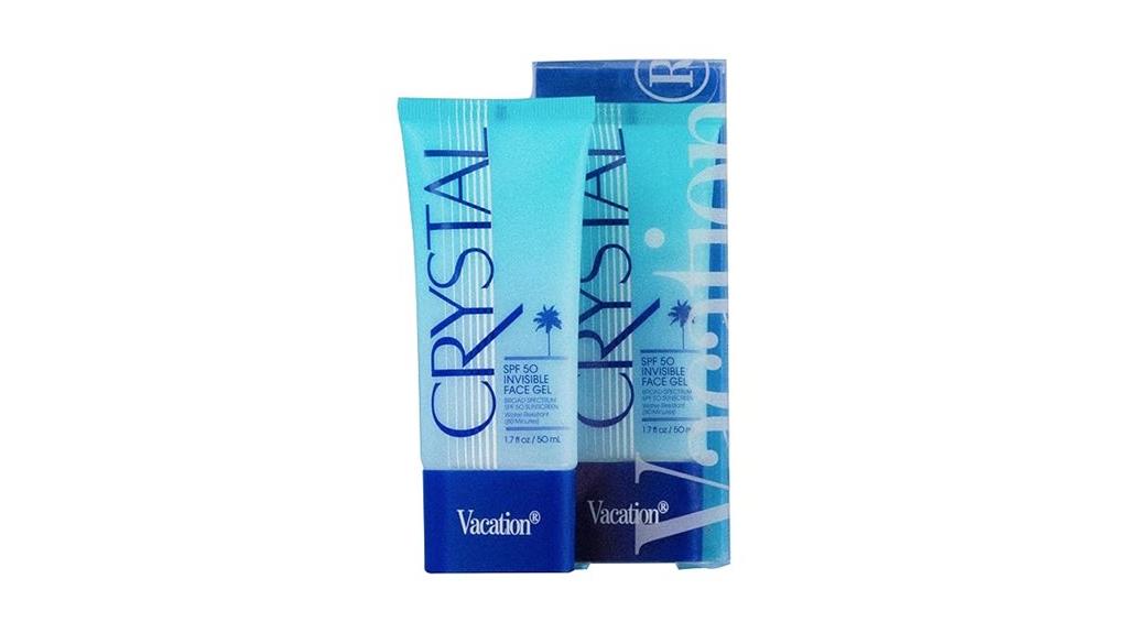 travel size spf 50 face gel
