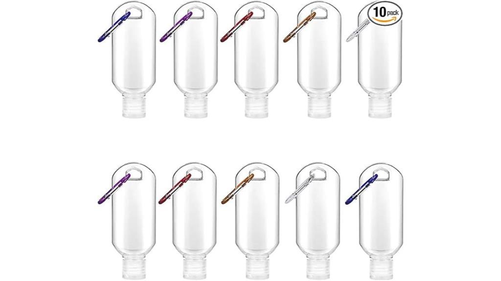 travel sized leakproof bottles