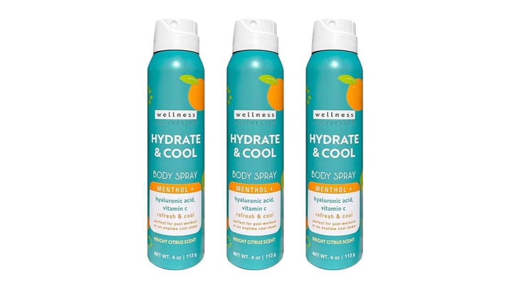triple pack cooling spray