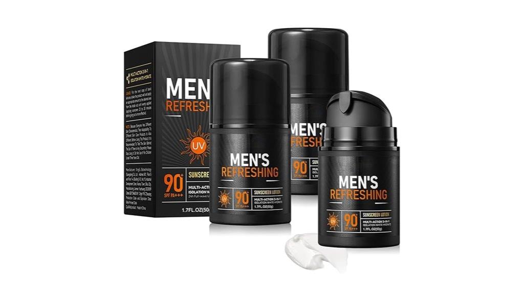 triple spf 90 sunscreen set