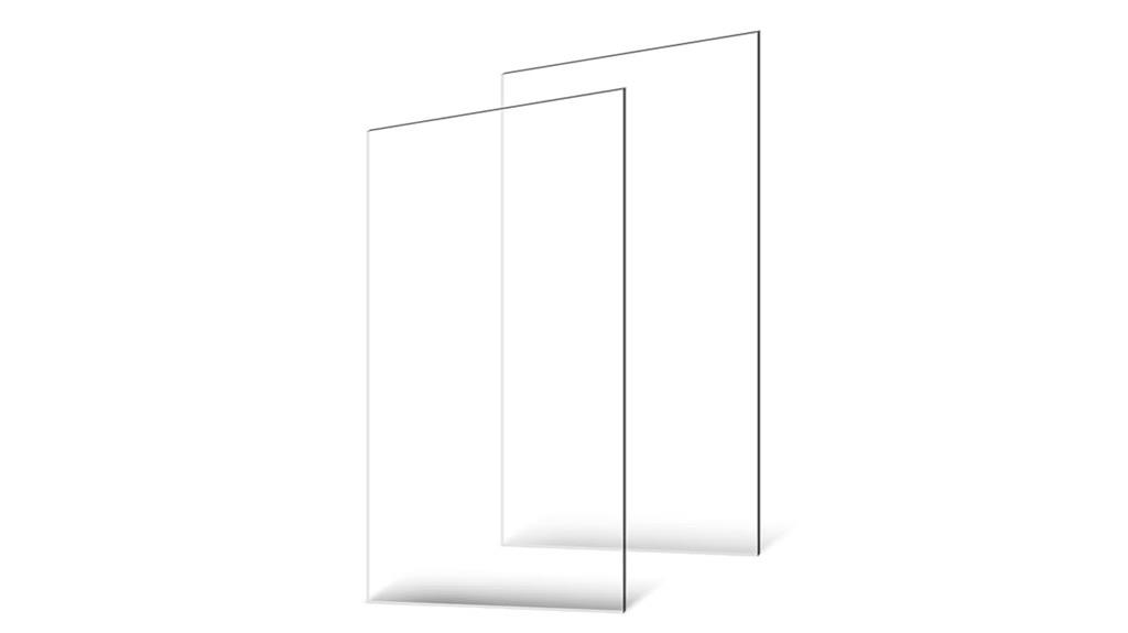 two pack acrylic sheets