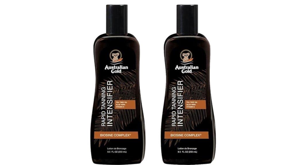 two pack tanning lotion