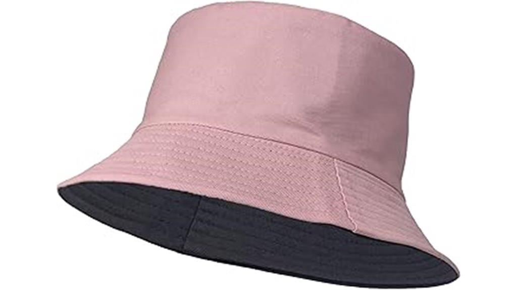 two tone gradient bucket hat