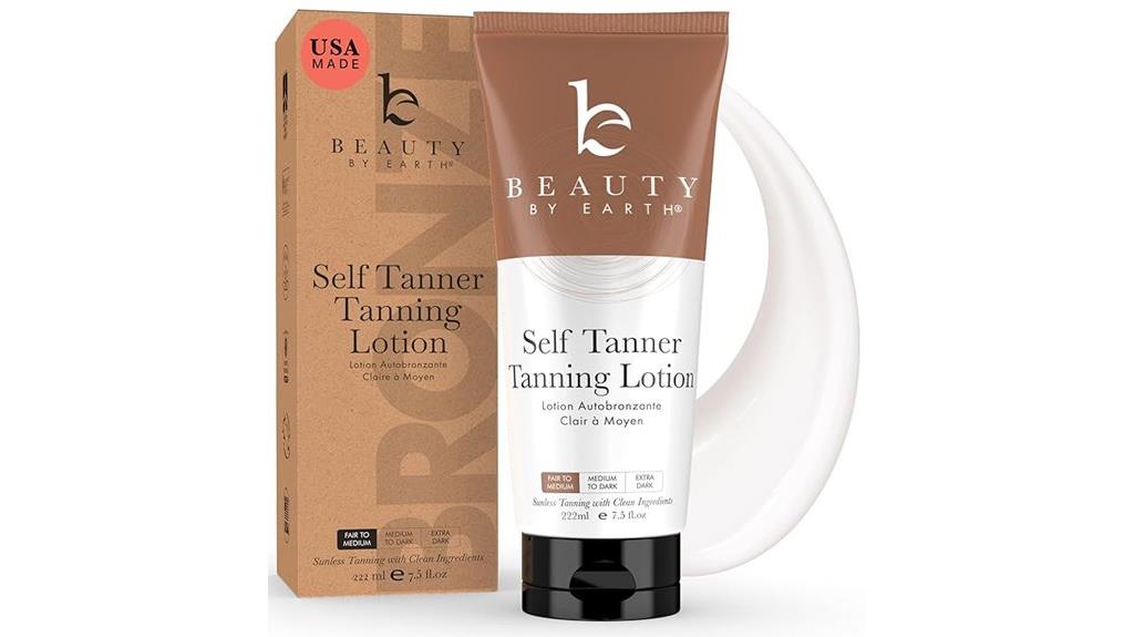 usa made organic tanning lotion