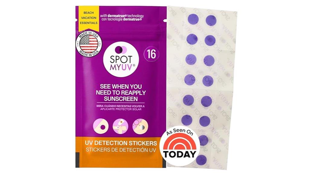 uv detection stickers pack