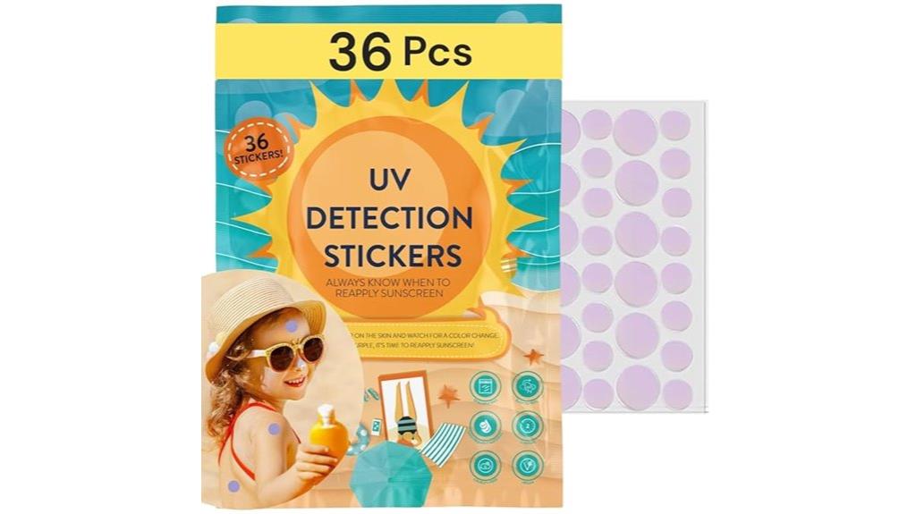 uv detection stickers pack