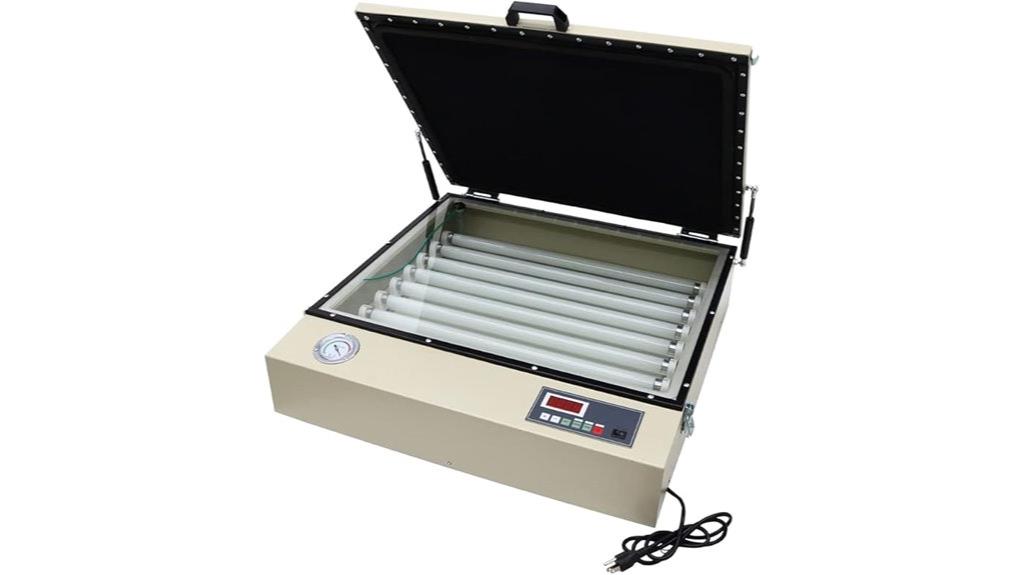 uv exposure screen printer