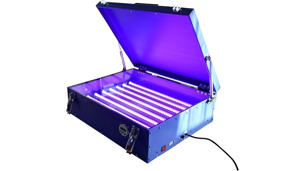 uv exposure screen printer