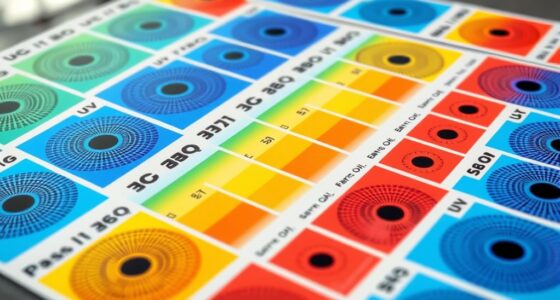 uv lens testing cards