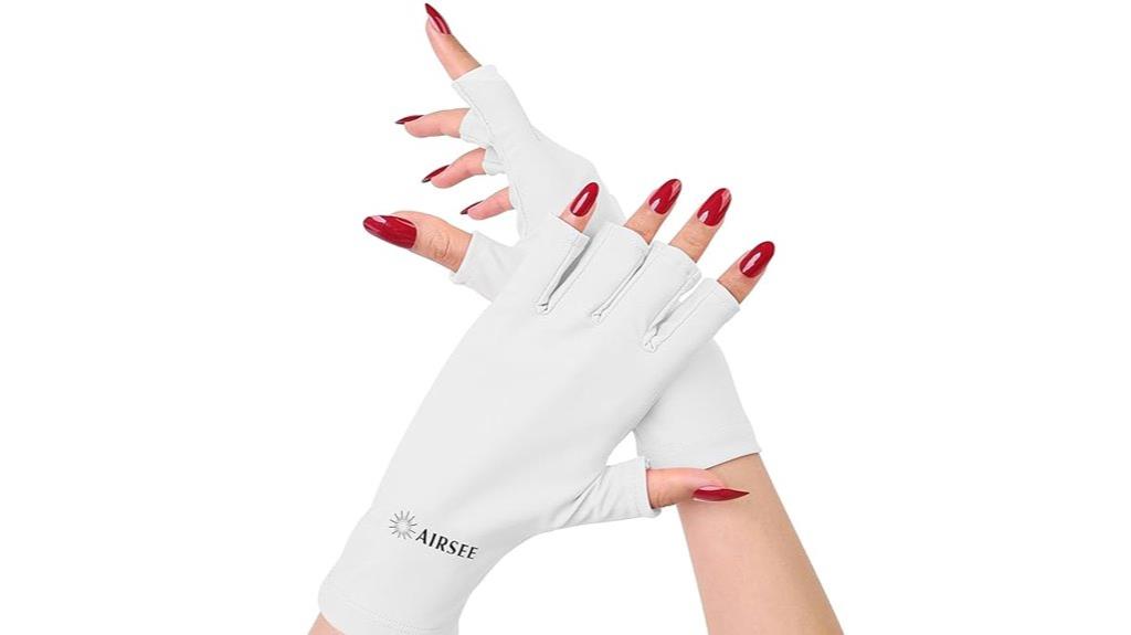 uv protective gel gloves