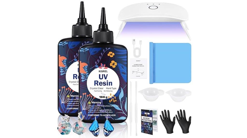 uv resin with light kit