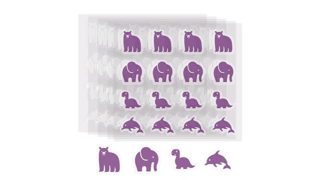 uv sunscreen sticker set