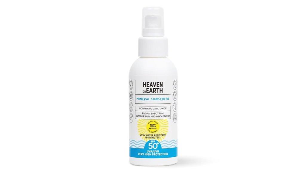 vegan spf 50 mineral sunscreen