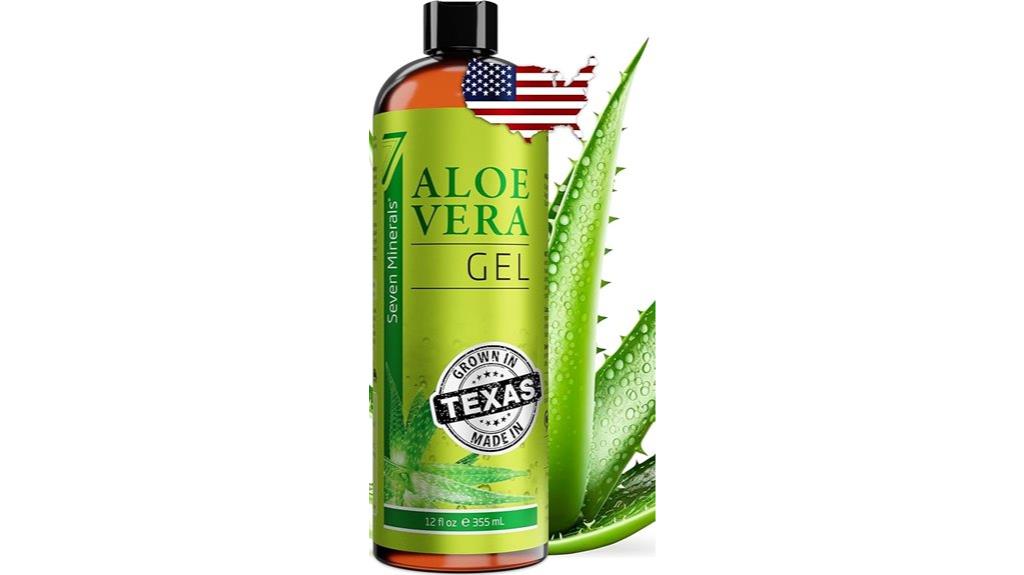 vegan texas grown aloe