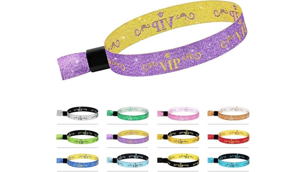 vip disposable event wristbands