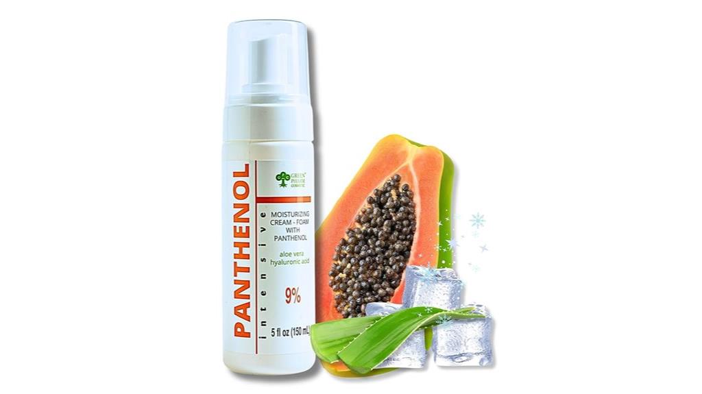 vitamin b5 sunburn relief