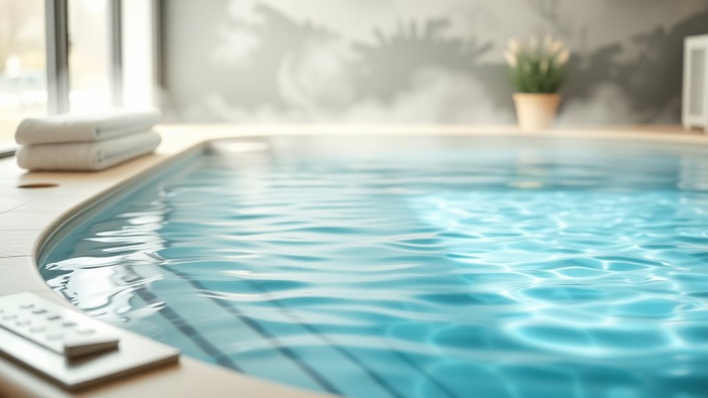 warm water accelerates muscle healing