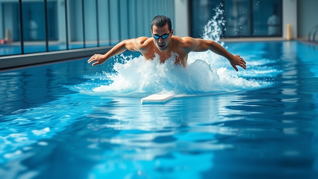 water workout calorie variations