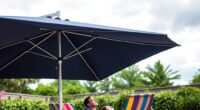waterproof bluetooth sun umbrellas