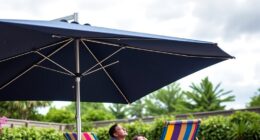 waterproof bluetooth sun umbrellas