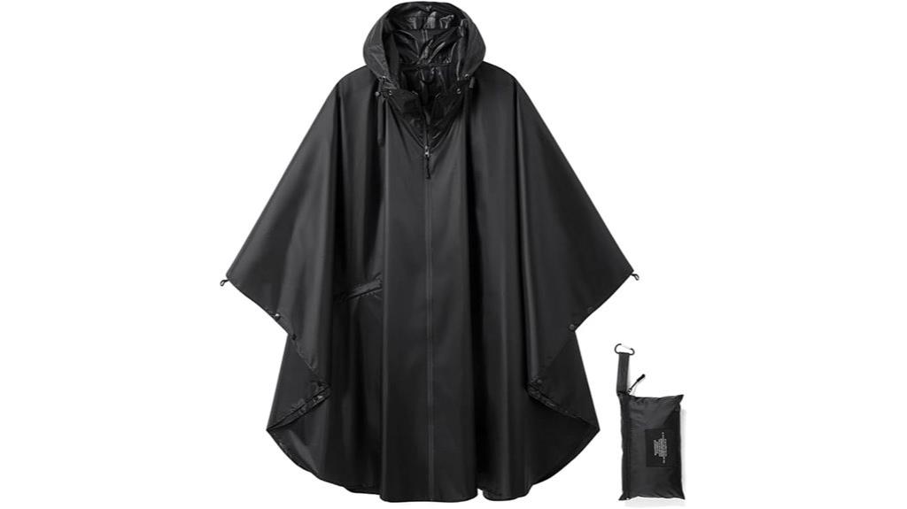waterproof hooded raincoat