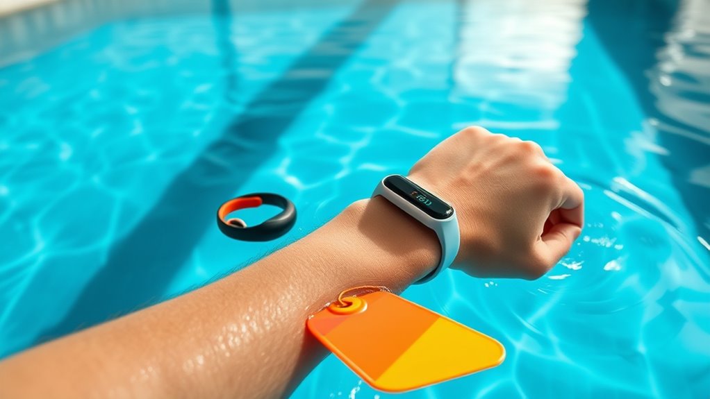 waterproof swim tracking technology