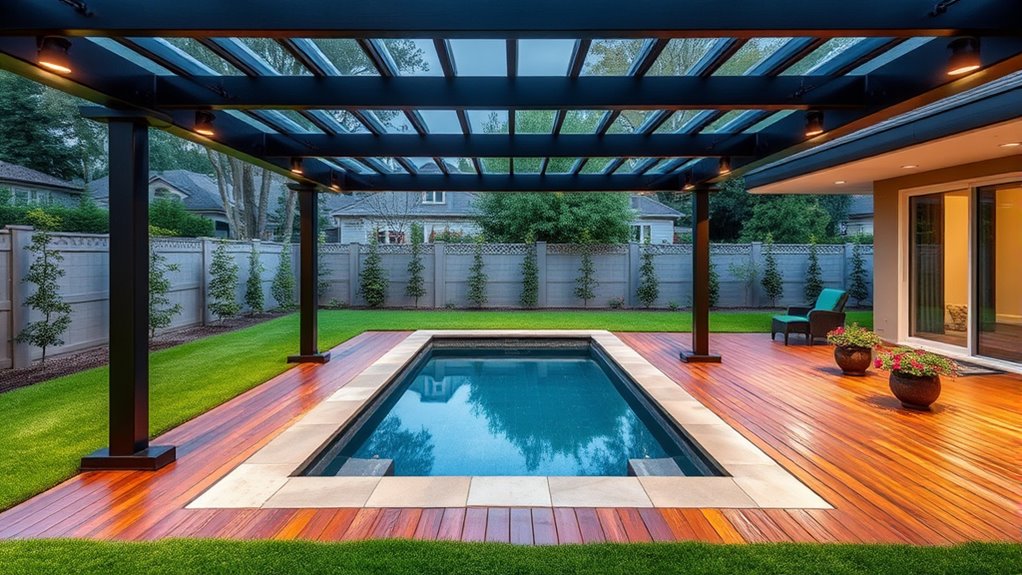 weatherproof pool area essentials