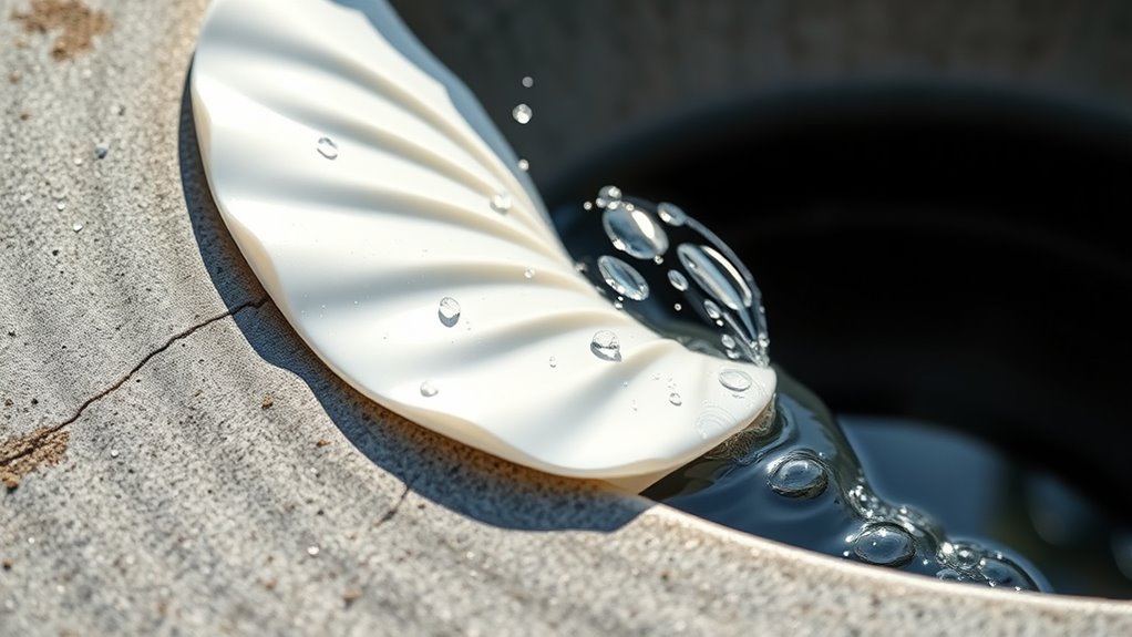 weirs indicate flow irregularities