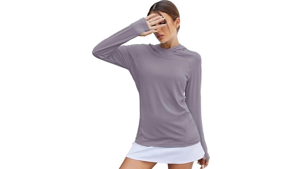 women s sun protection hoodie