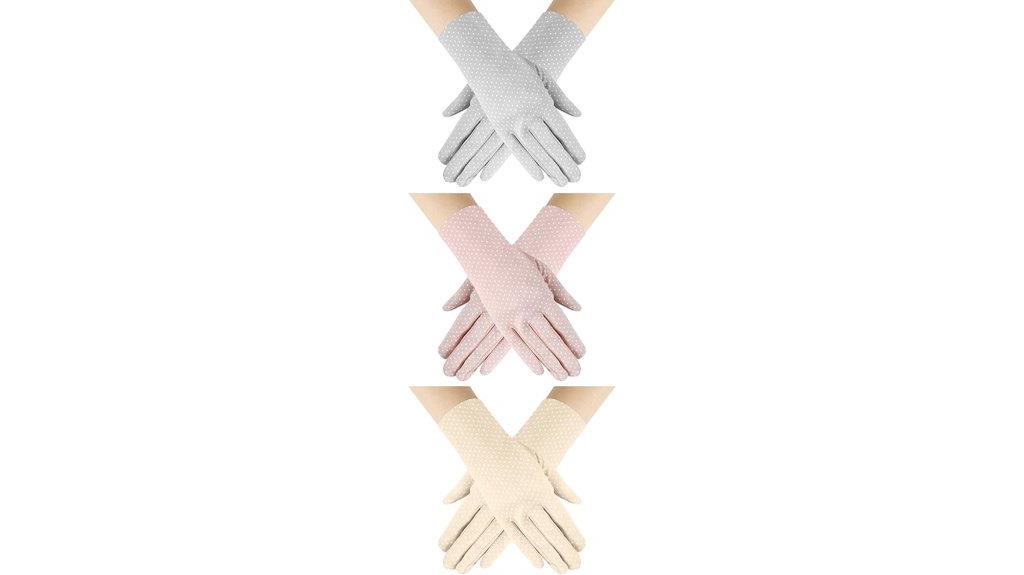 women s uv protection gloves