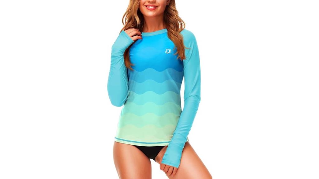 women s uv protection swim shirt
