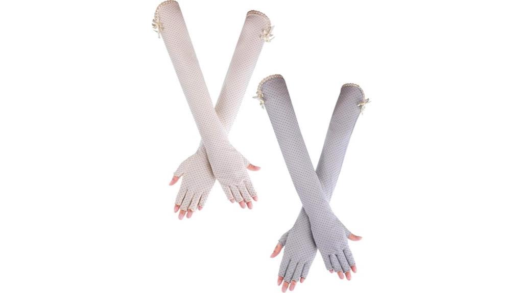 women s uv sun gloves