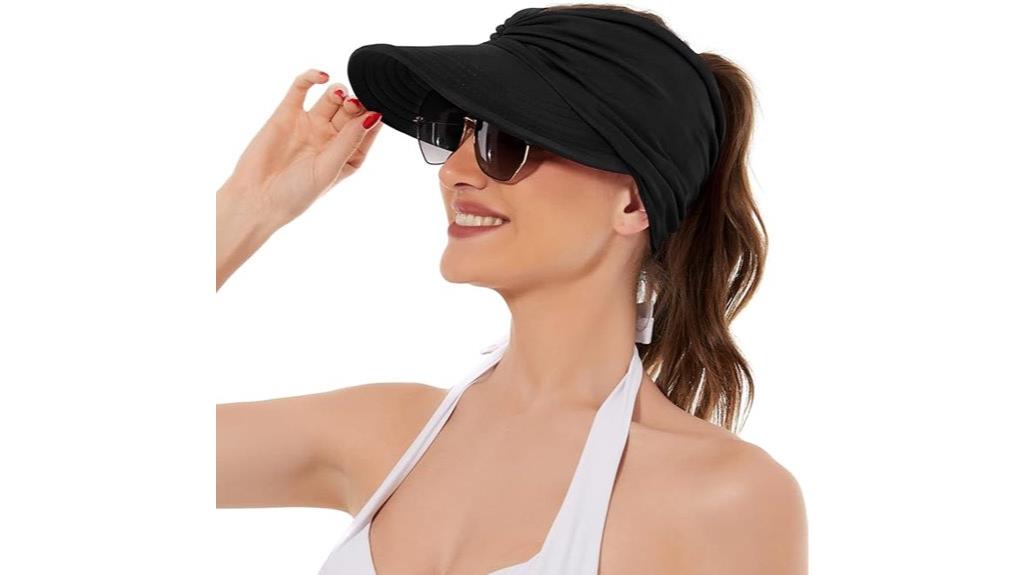 women s uv sun visor