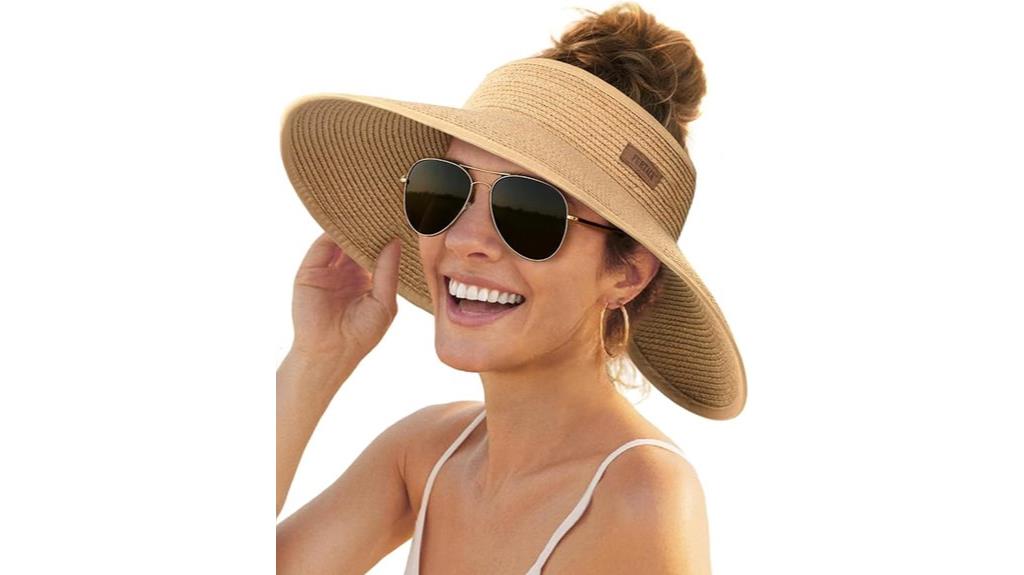 women s wide brim sun hat