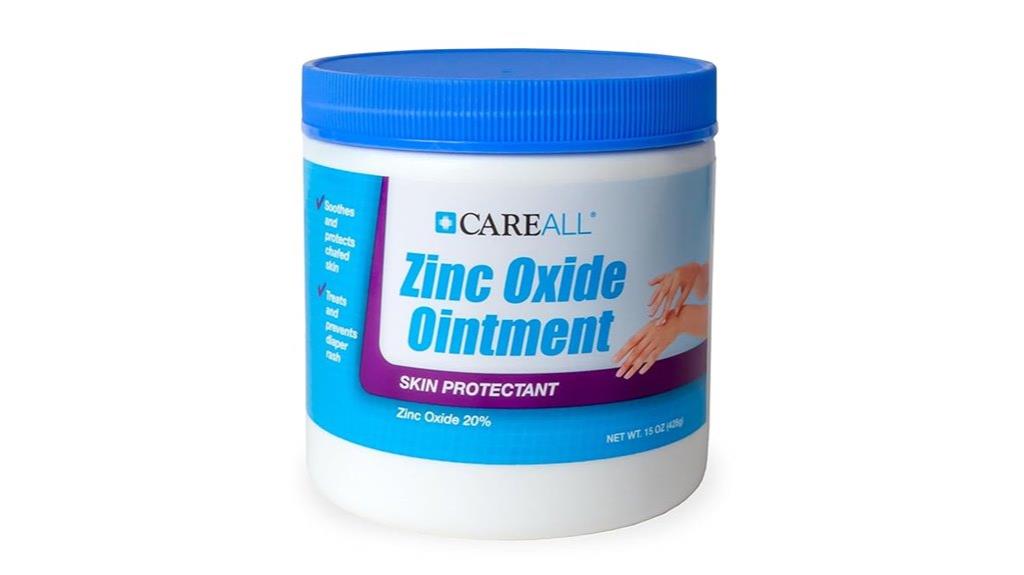 zinc oxide skin protectant
