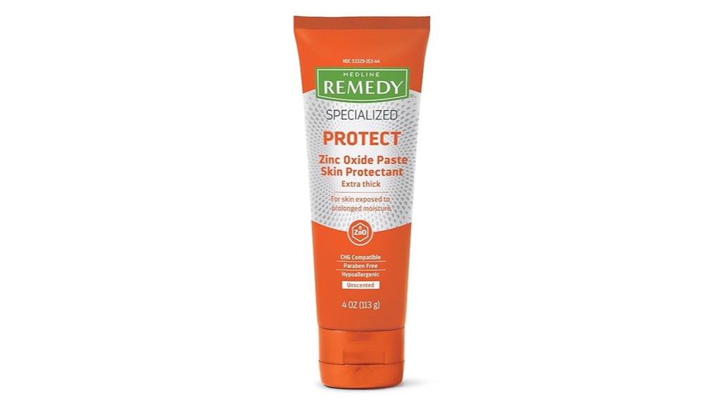 zinc paste for skin