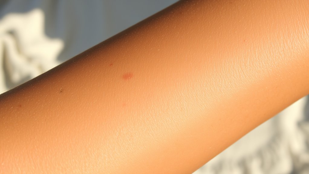 distinguishing healthy skin damage