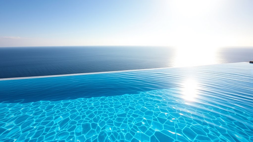 infinity pool uv protection