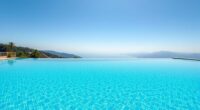 luxury uv filtered infinity pool