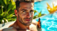 men s poolside skincare tips