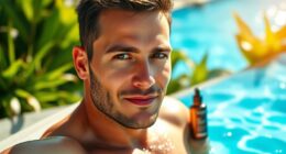 men s poolside skincare tips