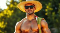 men s sun protection after exercise