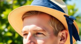 men s uv scalp protection