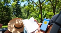 monitor daily sun exposure